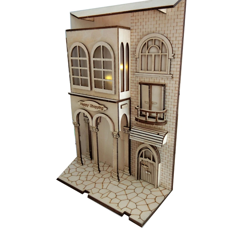 Набор для самостоятельной сборки деревянная книга Diagon Alley Nooks Art Bookends в