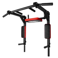 onetwofit wall mounted chin up bar dip station indoor home gym workout pull up bar training equipment fitness dip stand 440lbs