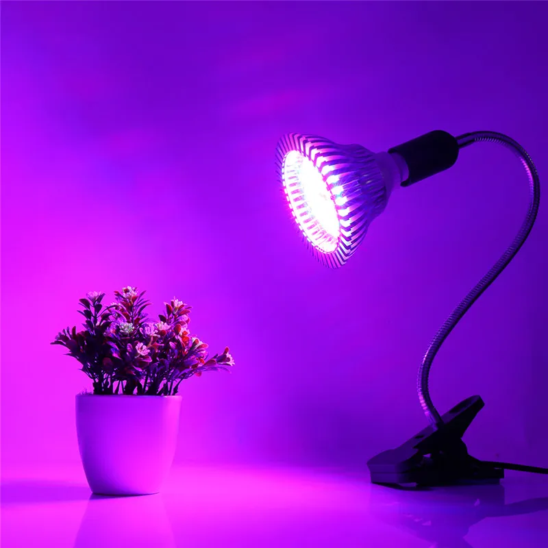 

24W/36W/52W/58W E27 AC85 265V Led Grow Light Lamp For Plants Vegs Hydroponic System Grow/Bloom For Drop Shipping