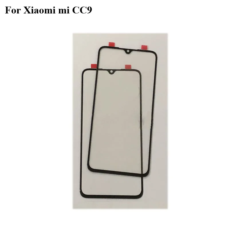 2 шт. для Xiaomi Mi CC9 CC 9 внешняя стеклянная линза сенсорный экран Внешний 6 39 дюйма