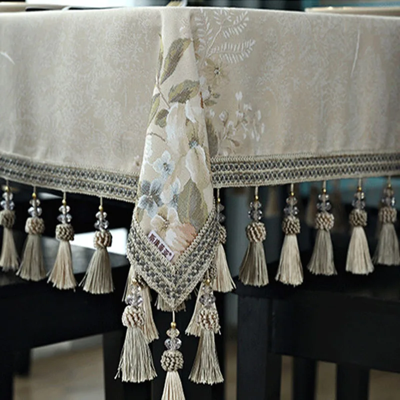 Многофункциональные элегантные скатерти пылесборник квадратная скатерть для