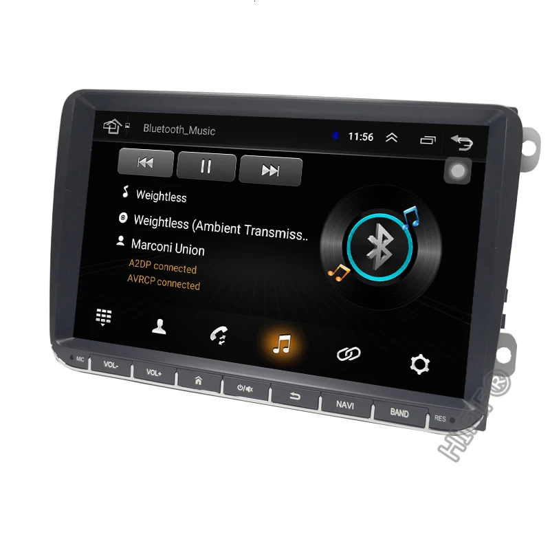 9 &quotAndroid 10 Автомобильный GPS навигатор для VW GOLF 5 6 Polo Passat b5 Jetta Tiguan Touran Skoda seat canbus