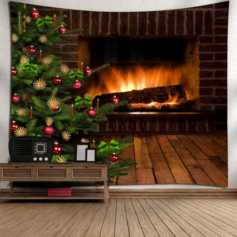 Настраиваемый Европа и Америка Рождество горячие продажи гобелен для домашнего