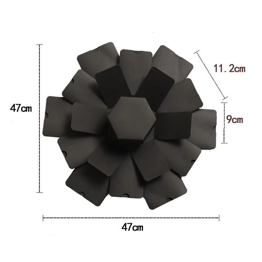 Бомба коробка Шестигранная многослойная сюрприз признание DIY альбом скрапбук
