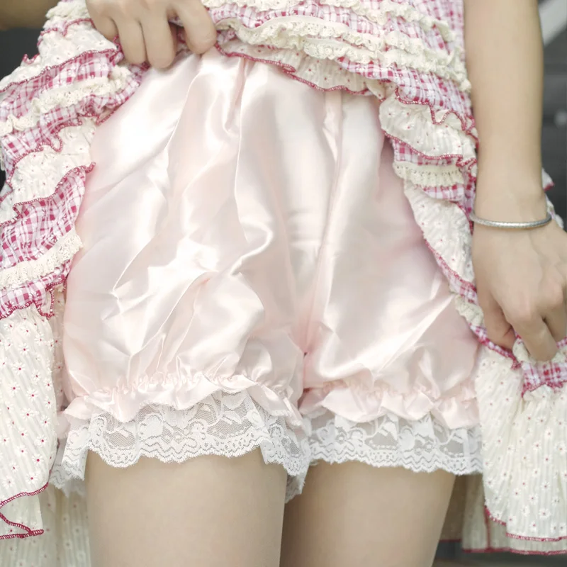 Кружевные леггинсы Лолиты тонкие с защитой от освещения kawaii girl loli cos |