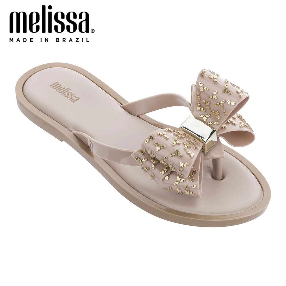 Шлепанцы женские на плоской подошве с бантом|Тапочки| |