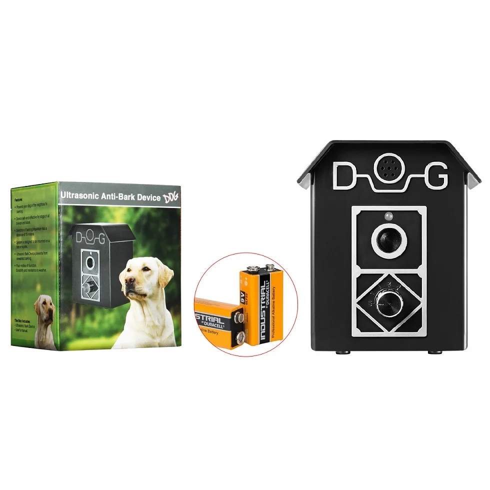Ультразвуковой регулятор лая для собак UL10 звук до 15 метров в саду|anti barking device|stop