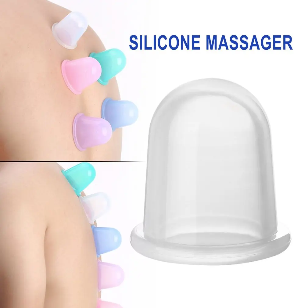 

Durable Health Care Full Body Vacuum Massager Silicone Cup Anti Cellulite Relieve Physical Fatigue Stress For Family