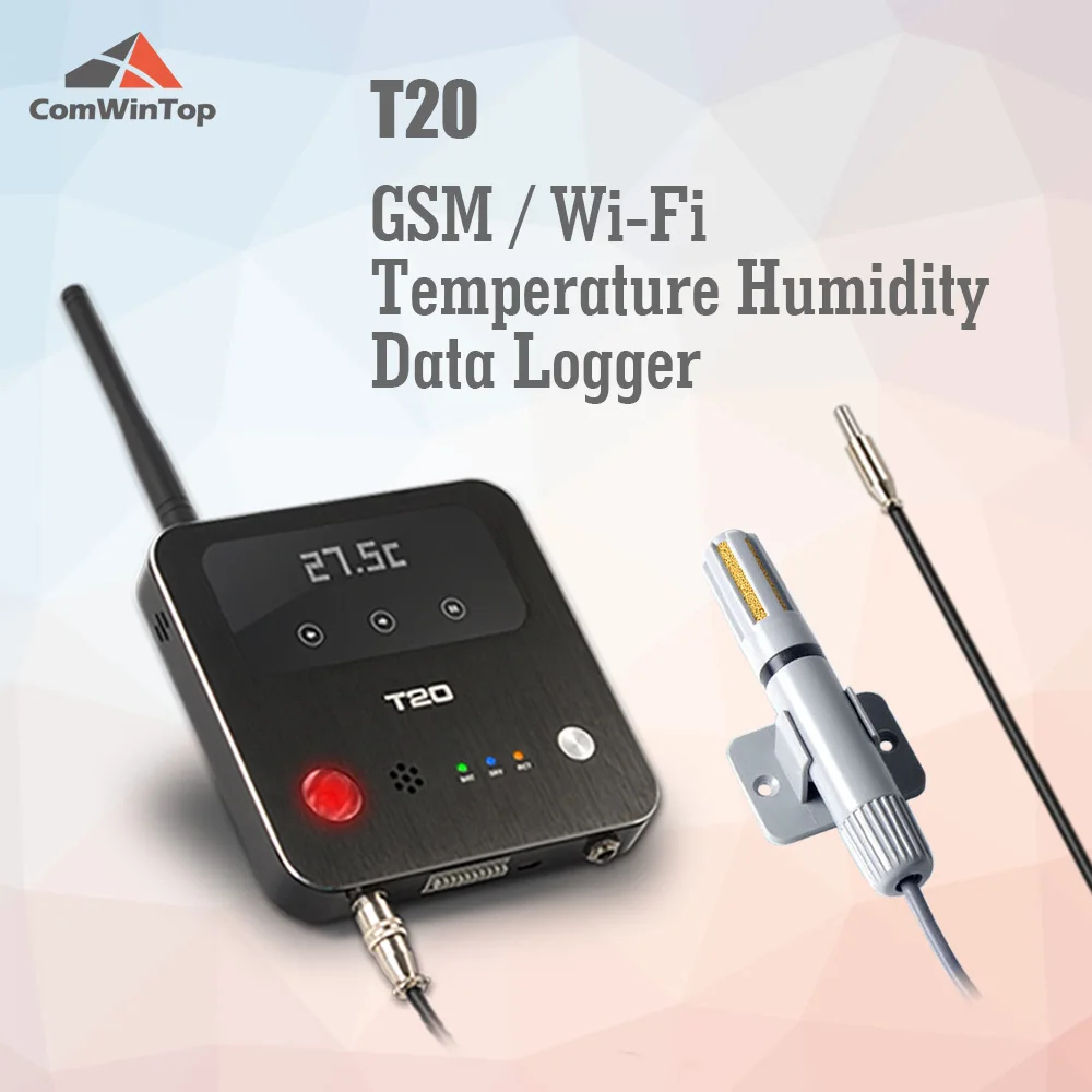 Беспроводной Gsm 3g 4g Wifi датчик температуры и влажности T20|Автоматизация зданий| |