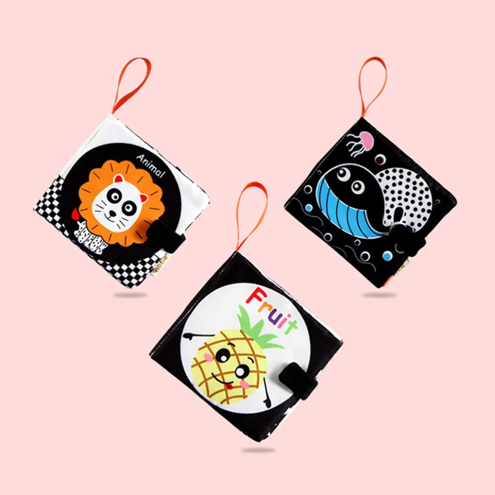 

Baby Cloth Book Softer Cloth Book Portable Safe Funny Cloth Book Baby Hand Book