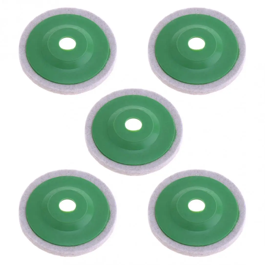 

5pcs Precision Soft Wool Polishing Plate Felt Wheels for Metal / Glass / Ceramics and stainless steel grinding