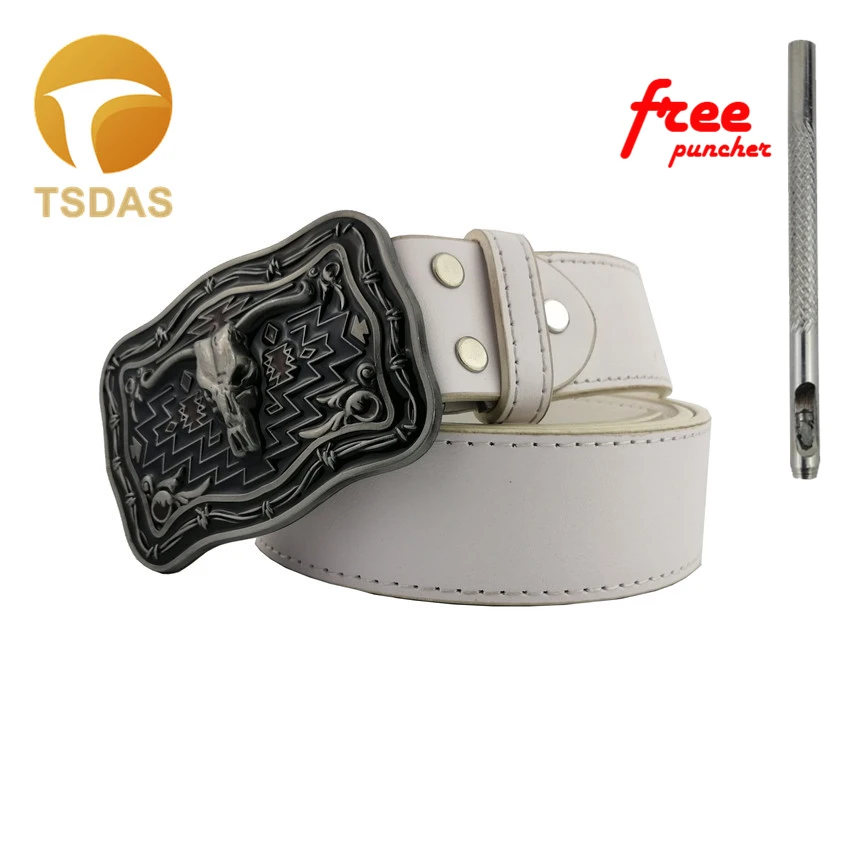 Металлическая пряжка для ремня с головой коровы в стиле ретро | Дом и сад