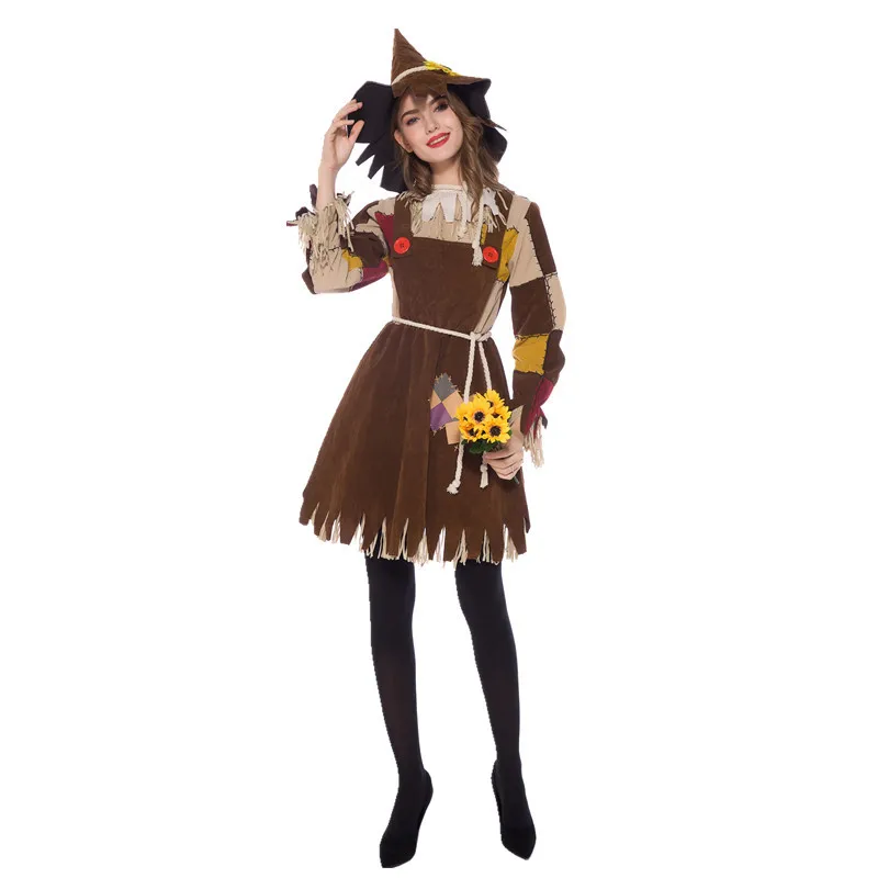 Карнавальный костюм волшебника из унции тыквы страшный клоун цирк вечерние