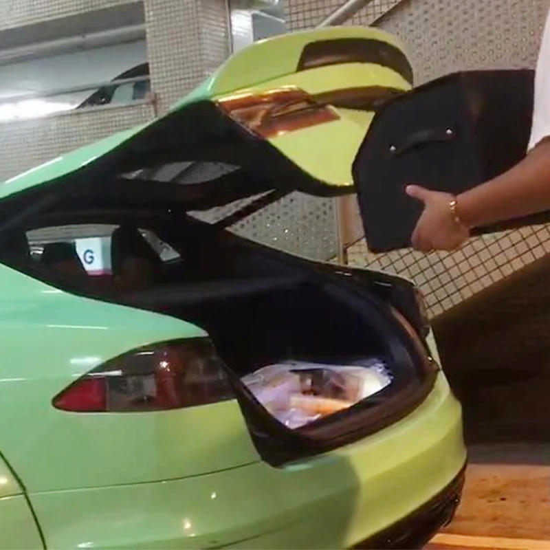 Для Tesla Model S Оригинальная электрическая задняя дверь Монтажная модель X ножной