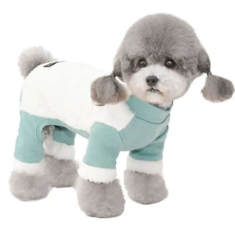 

Winter Dog Jumpsuit Warm Coat For Small Medium Dogs Poodle Yorkshire Chihuahua Pullover Romper Pet Clothing