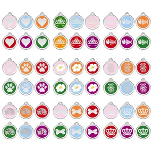 Идентификационная бирка для собак с гравировкой, 100 шт.