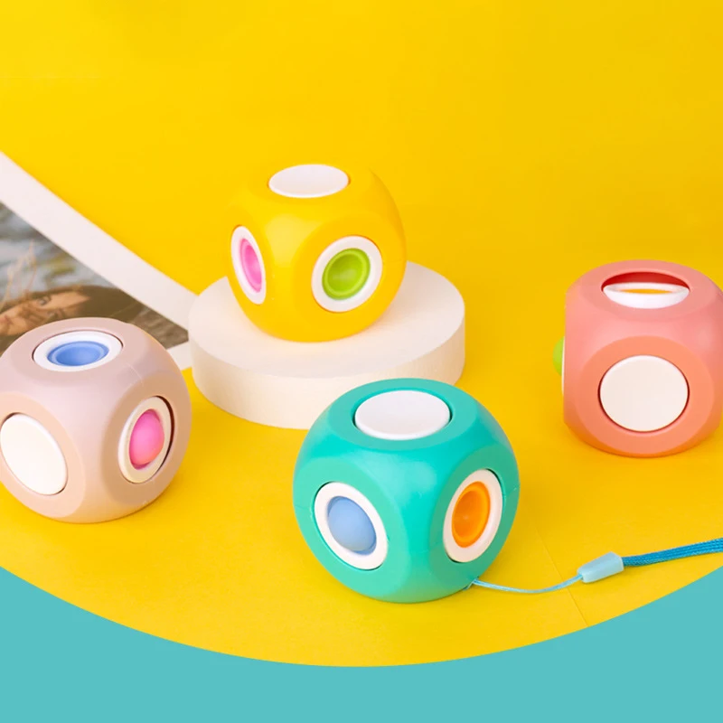 

Fidget Antistress Simple Dimple Spinner Toys for Children Antistress Hand Spinner Push Bubble Adult Stress Relif Vent Gifts Toys