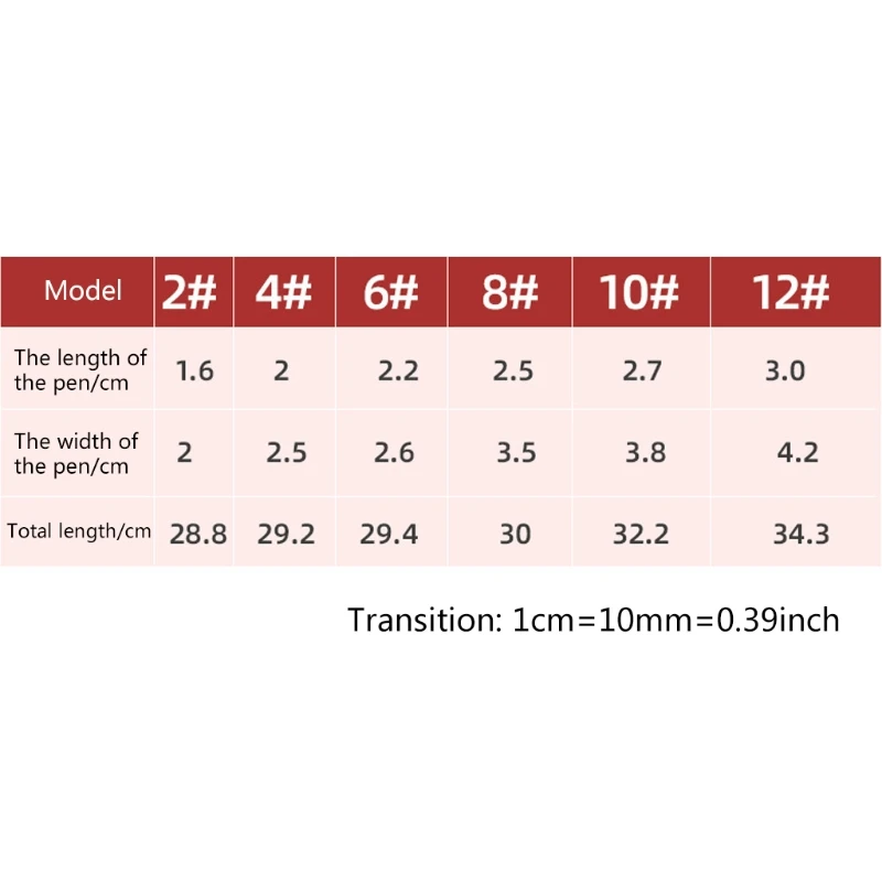 

6Pcs Fan Shape Pig Bristle Hair Painting Pen Oil Painting Watercolor Supplies Professional Art Supplies