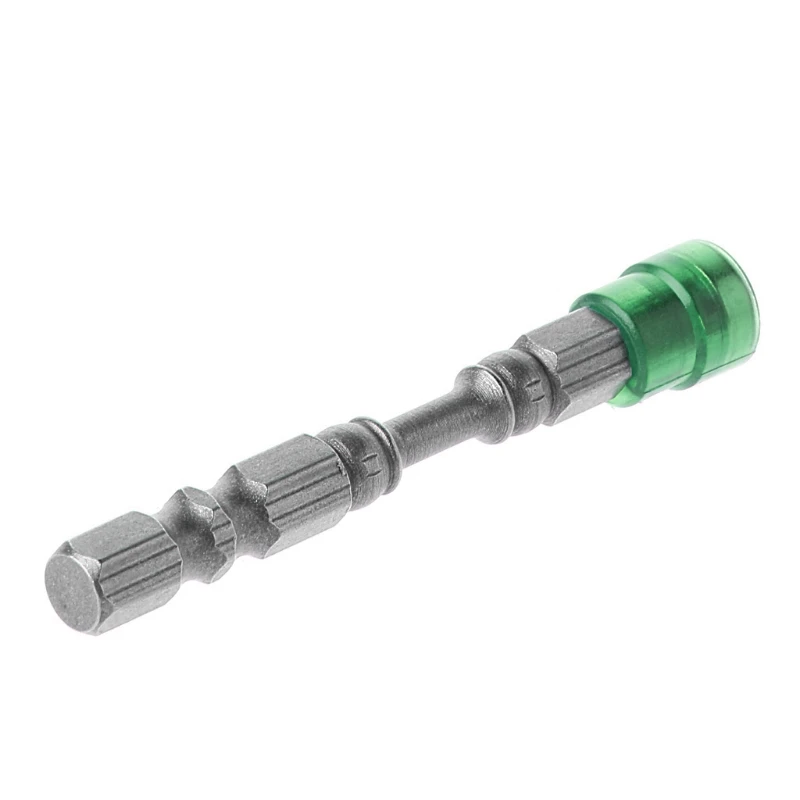 

5 Pcs 65mm Anti Slip Electric Hex Magnetic Screwdriver S2 PH2 Single Head Bit Tool Y5JA