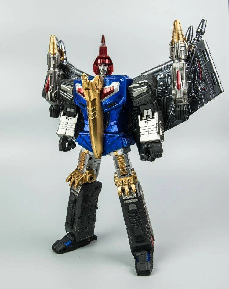 Gigapower GP HQ-05R HQ05R Gaudenter Swoop Blue Chrome Version Transformation Action Figure | Игрушки и хобби