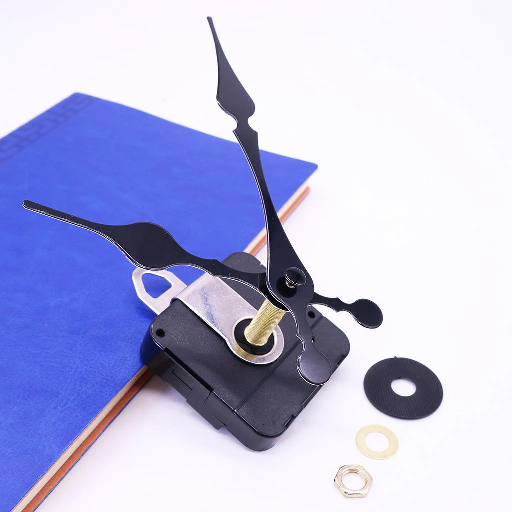 

Quartz Clock Movement Mechanism with 117 mm/ 4.6 inches Clock Hands for DIY Wall Clock Replacement Home Decoration