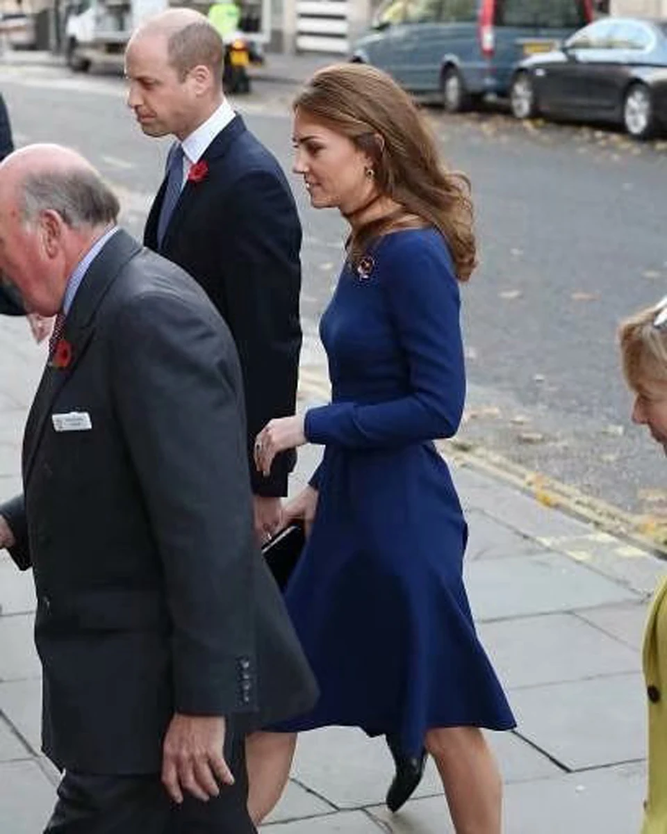 Элегантное платье с поясом Kate Middleton, с длинным рукавом, тонкое, темпераментное, голубое, для банкета, весна, новинка, для женщин, высокое качество, дизайнерское