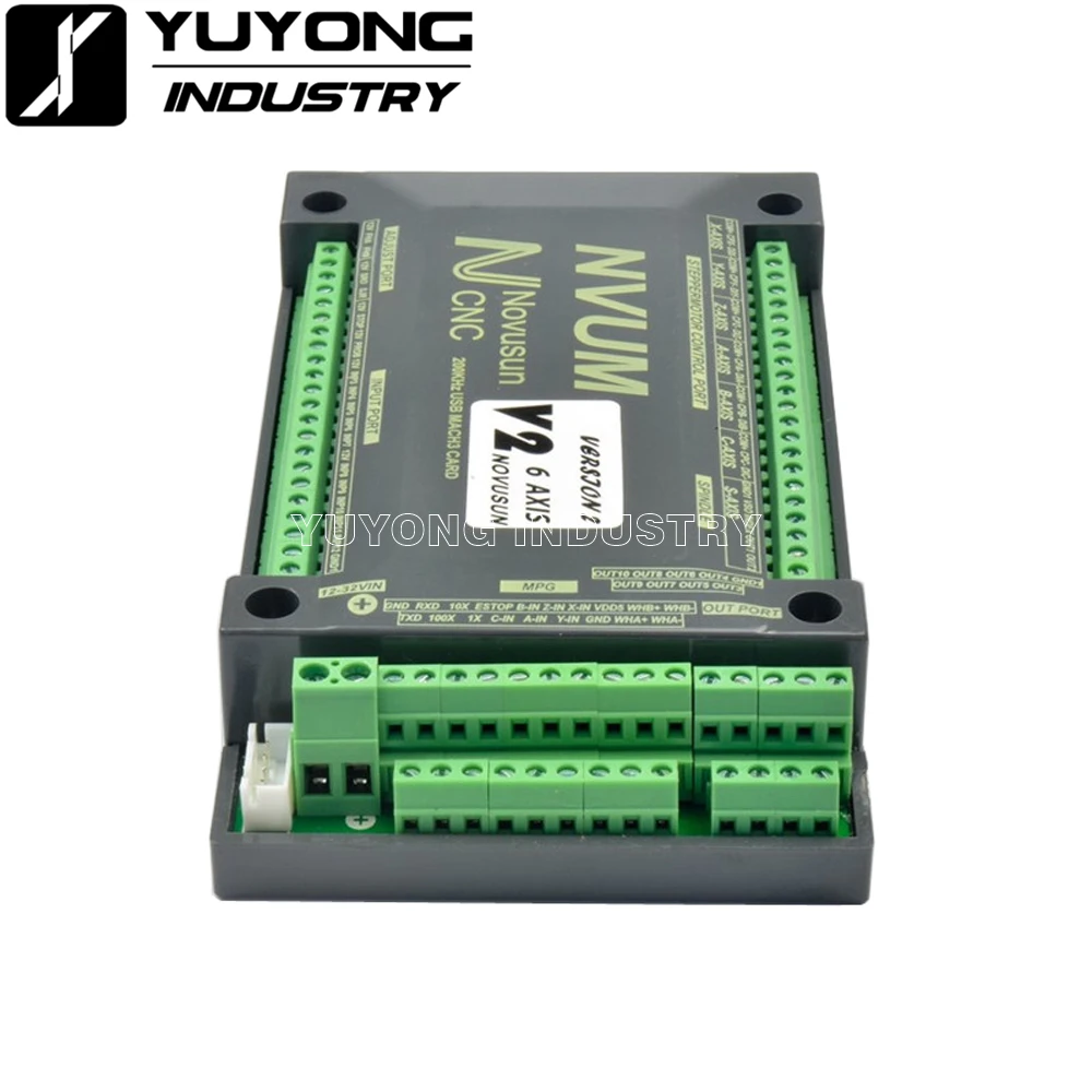 Ethernet-порт NVEM 3 4 5 6 Axis Mach3 карта управления 250 кГц для маршрутизатора с ЧПУ движением