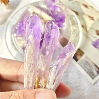 raw rough purple amethyst dragon tooth wand points teeth for christmas decorations