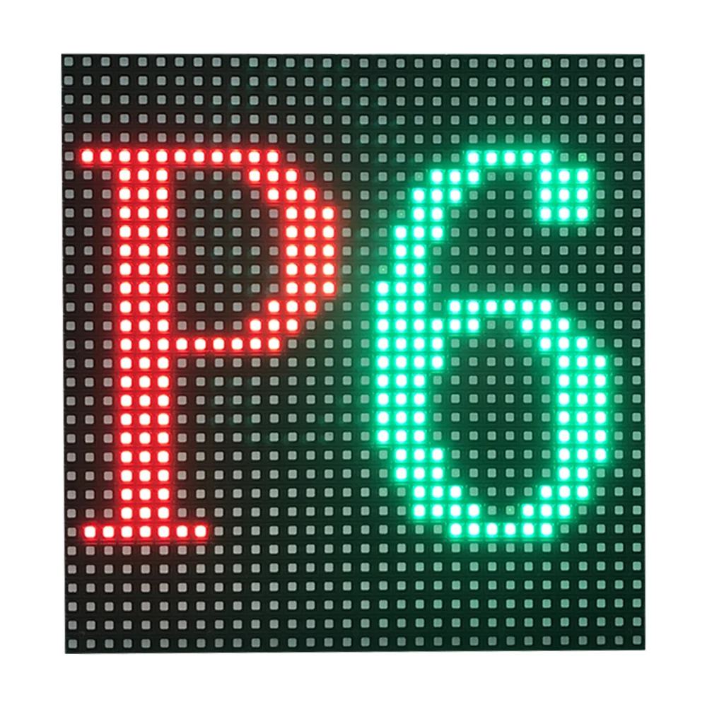 P6 наружный полноцветный светодиодный модуль дисплея SMD3535 Светодиодная панель 1/8