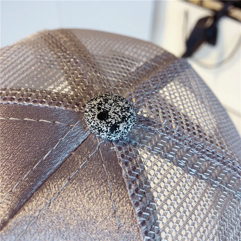

Baseball Cap Women Adjustable Messy Bun Caps Hat Girls Casual Cotton Snapback Summer Mesh Hats