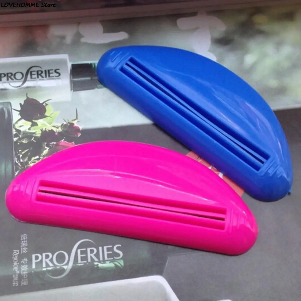 

ZLinKJ 2Pcs/Set Dispenser Squeeze Tube Squeezer Easy Press Toothpaste Sanitary Ware Accessories Home Safe Tool High Quality