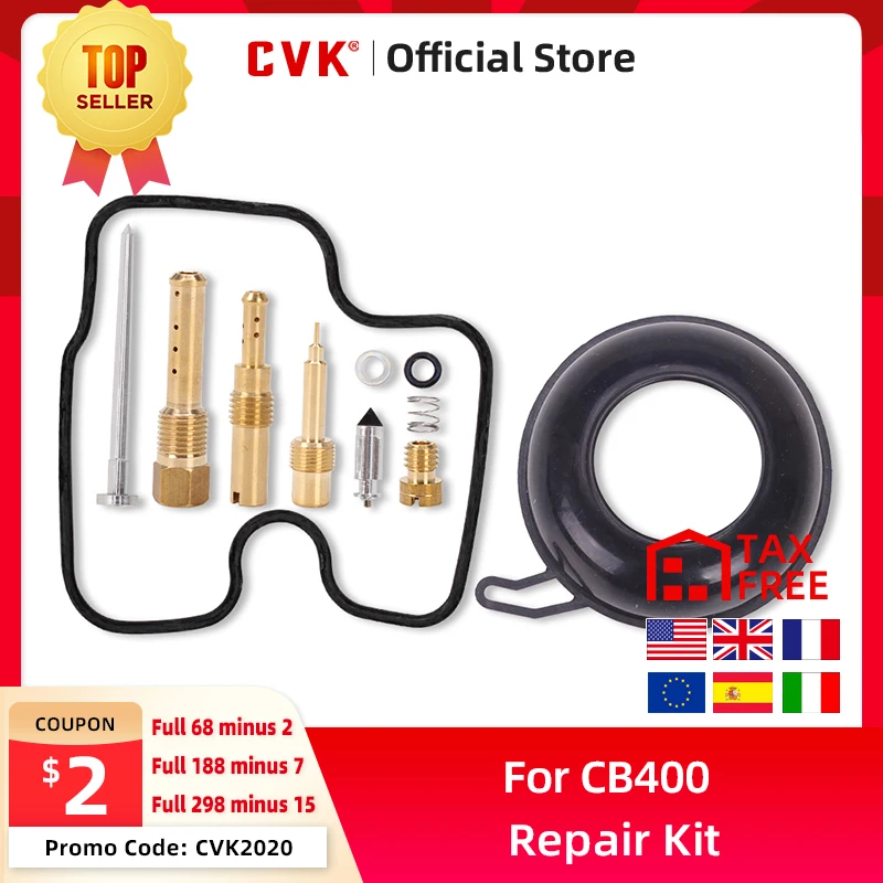 CVK двигатель мотоцикла Карбюратор Ремонтный комплект треугольная игла для Honda CB400 VTEC CBR400 NC29 CBR400RR RVF400 VFR400