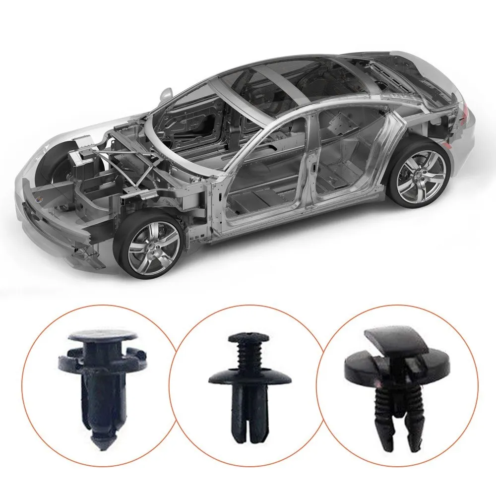 Пластиковые заклепки автомобильные крепежи зажим для бампера фиксатор отделки