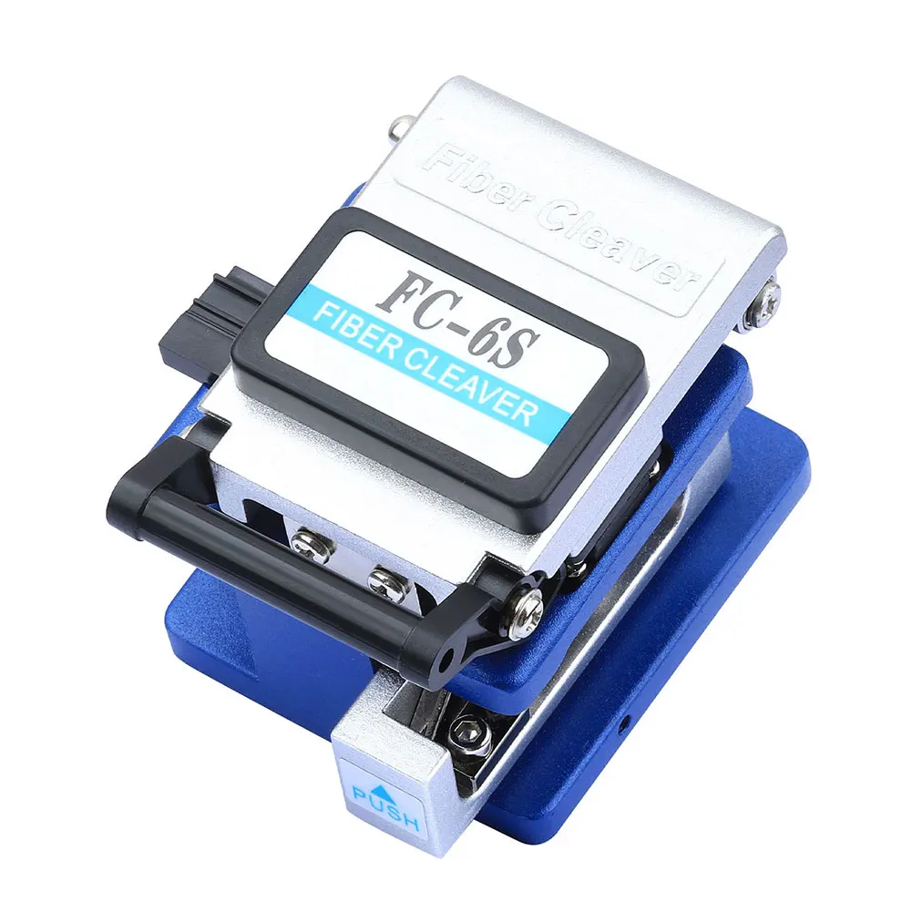 

Fiber Cleaver SKL-6C Cable Cutting Knife FTTH Fiber Optic Knife Tools Cutter High Precision Fiber Cleavers 16 Surface Blade