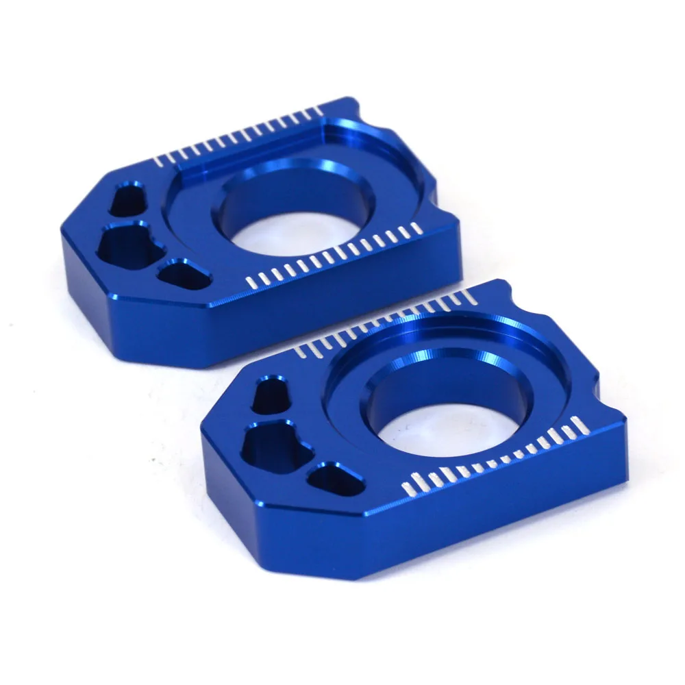 Мотоциклетный синий регулятор задней цепи CNC MX блок оси для YAMAHA YZ250F YZF250 2012-2020 YZ450F