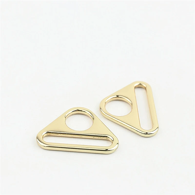 20 шт./лот аксессуары для сумок треугольная Пряжка Лента тянущаяся пряжка в форме