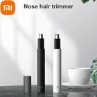 Xiaomi Mini Электрический триммер для волос в носу, для мужчин, для носа, для удаления волос, Mi, машинка для стрижки, бритва, портативный безопасный очиститель, инструмент, батарея AAA