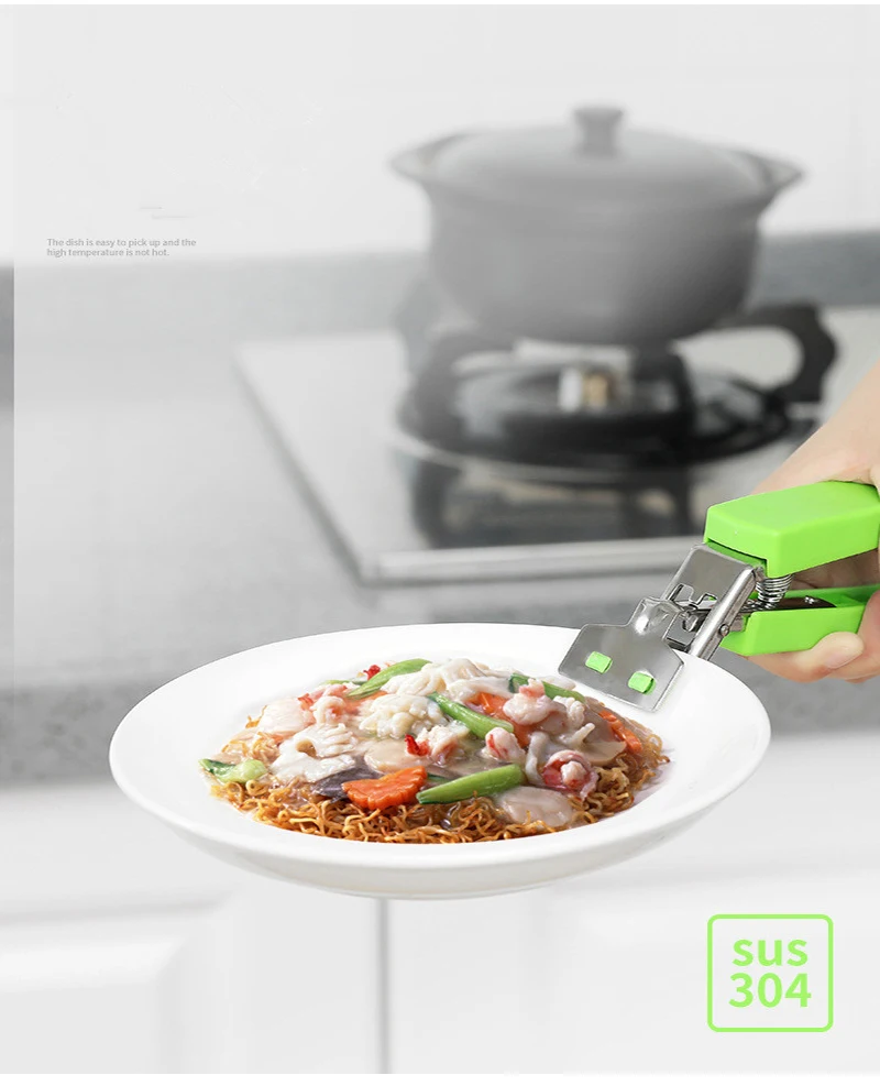 Зажим для миски горячий держатель миски|Подставки под ложку и держатели на