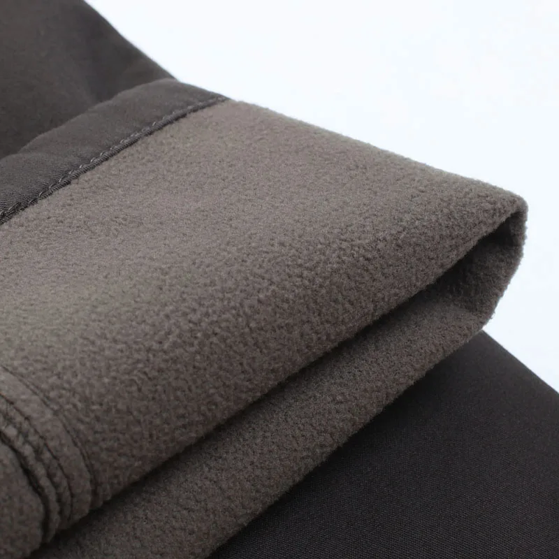 ICPANS теплые толстые флисовые зимние повседневные брюки мужские свободные прямые