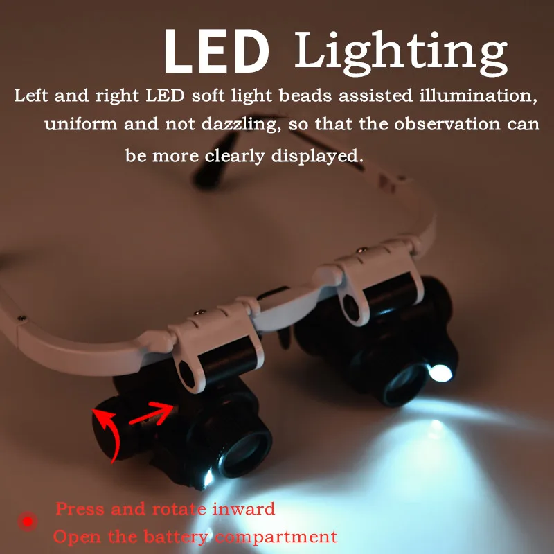 Обслуживание головных увеличителей для сварки и гравировки электронных