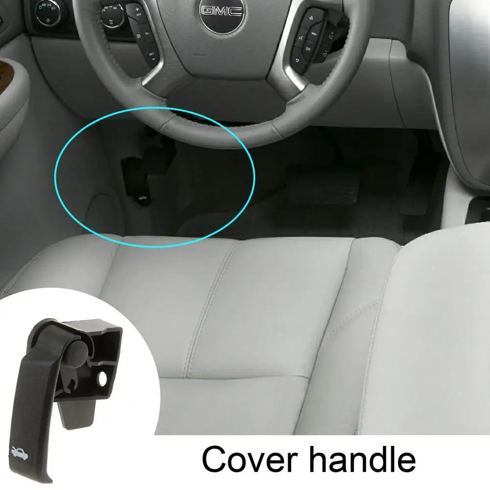 Выдвижная защелка капота ручка прочная ABS замена 15741109 для Chevrolet GMC грузовик 95
