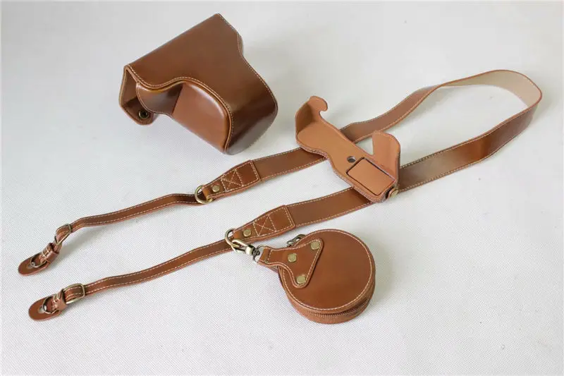 Luxury PU Leather Camera Case Bag For Fujifilm Fuji X100 X100S X100T X100V X100F XA5 XA7 XA20 XT100 XT200 XT10 XT1 XF10 XS10