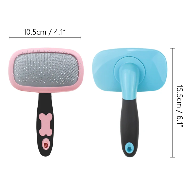 

Pet Comb Cat Dog Hair Cleaner Teddy Bichon Anti-Knotted Needle Comb 360 Rotatable Pet Hair Removal Comb Beauty Grooming Tool