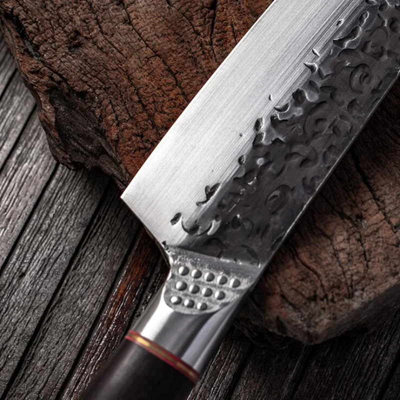 

Little Cook 8inch Kitchen Chef Knife Handmade Forged Sharp Knives Full-tang Cleaver Cooking Cuisine Tools Accessories Gadgets