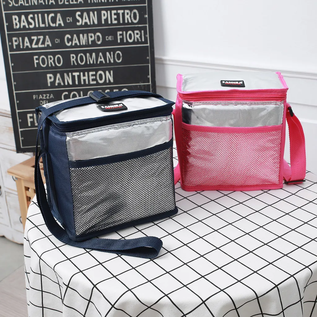 Ланч бокс модный охлаждающий термоконтейнер с изолированным покрытием сумка для