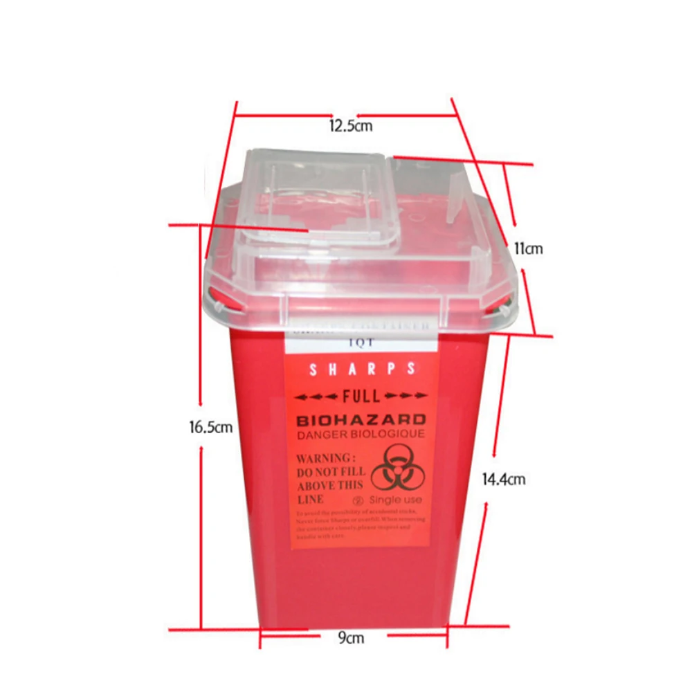 Контейнер EMALLA Sharps 1 шт. контейнер для утилизации игл татуировок принадлежности