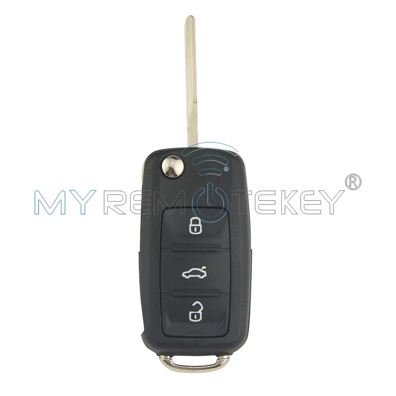 Ключ дистанционного управления для VW Beetle Golf Jetta Eos Polo Tiguan 2011 2013 HU66 3 кнопки 5K0 837 202 AD