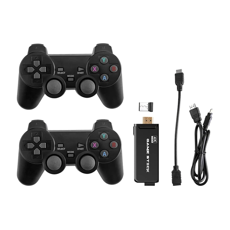 S2 4K HD Беспроводная игровая консоль 2 4G 3000 игр CPS для PS1 мини ретро двойной