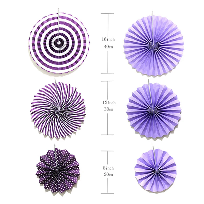 

18pcs/Set Pink Paper Fan Flower Hanging Paper Crafts Kids Favor Paper Pompom Wedding Birthday Party Girl Boy Baptism Decorations