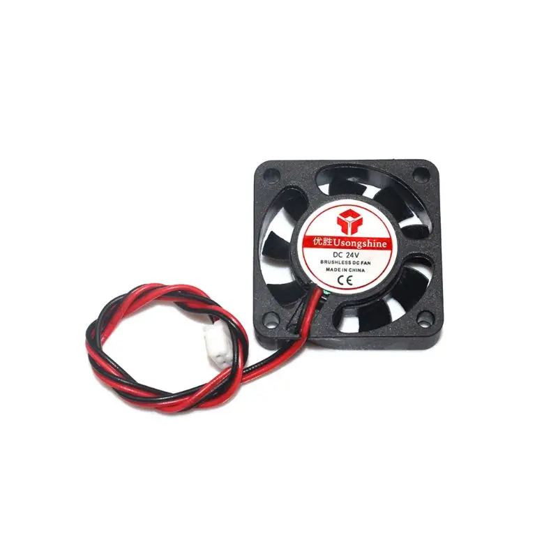 

DC 5V/12V/24V Computer CPU Cooler Mini 4010 Cooling Fan 40x40x10mm Small Exhaust Fan for Ender 3 CR-10 3D Printer